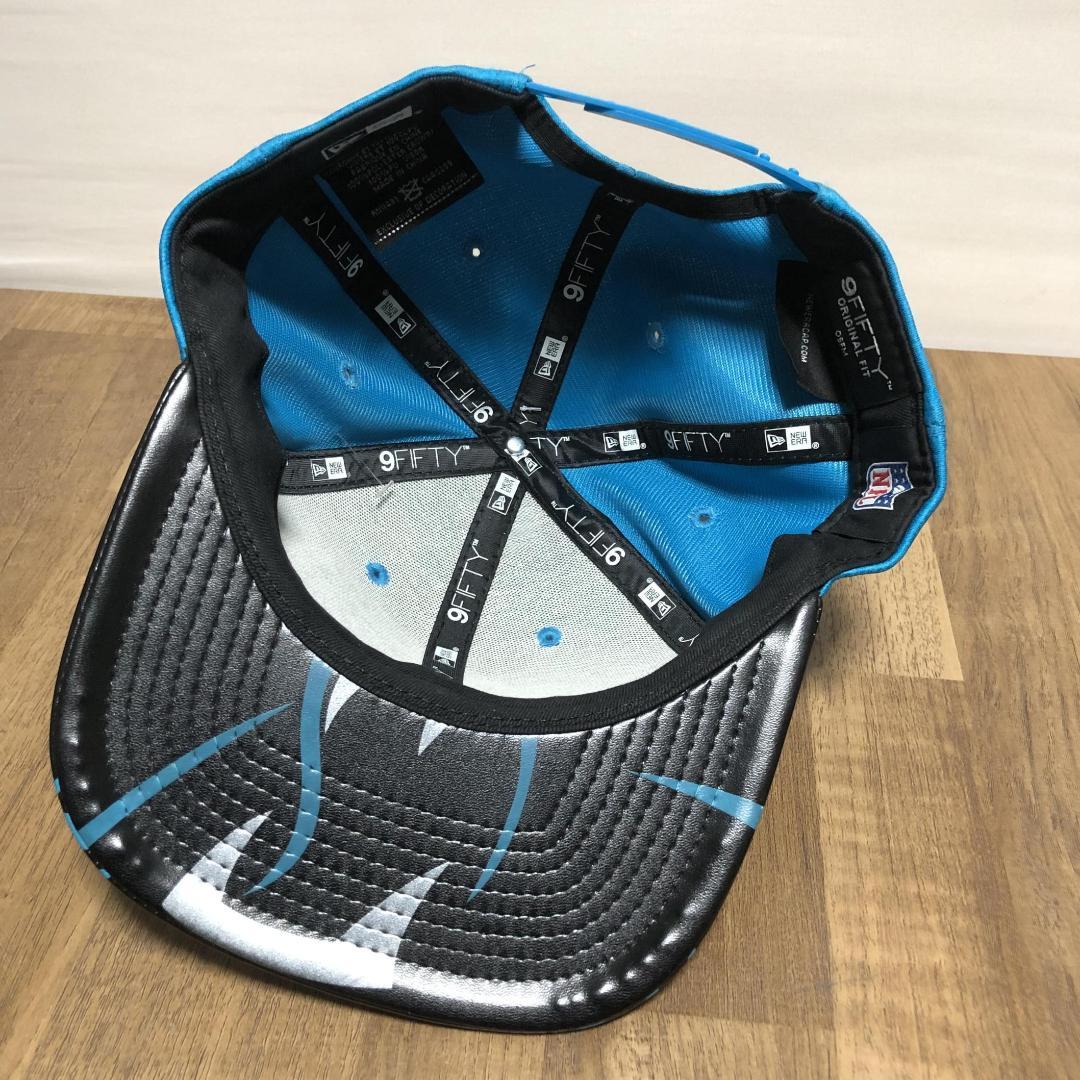 New Era NFL Carolina Panthersキャップ フリーサイズ