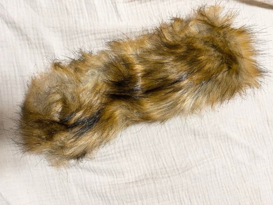 VIRILIS ふわふわヘアバンド ブラウン系