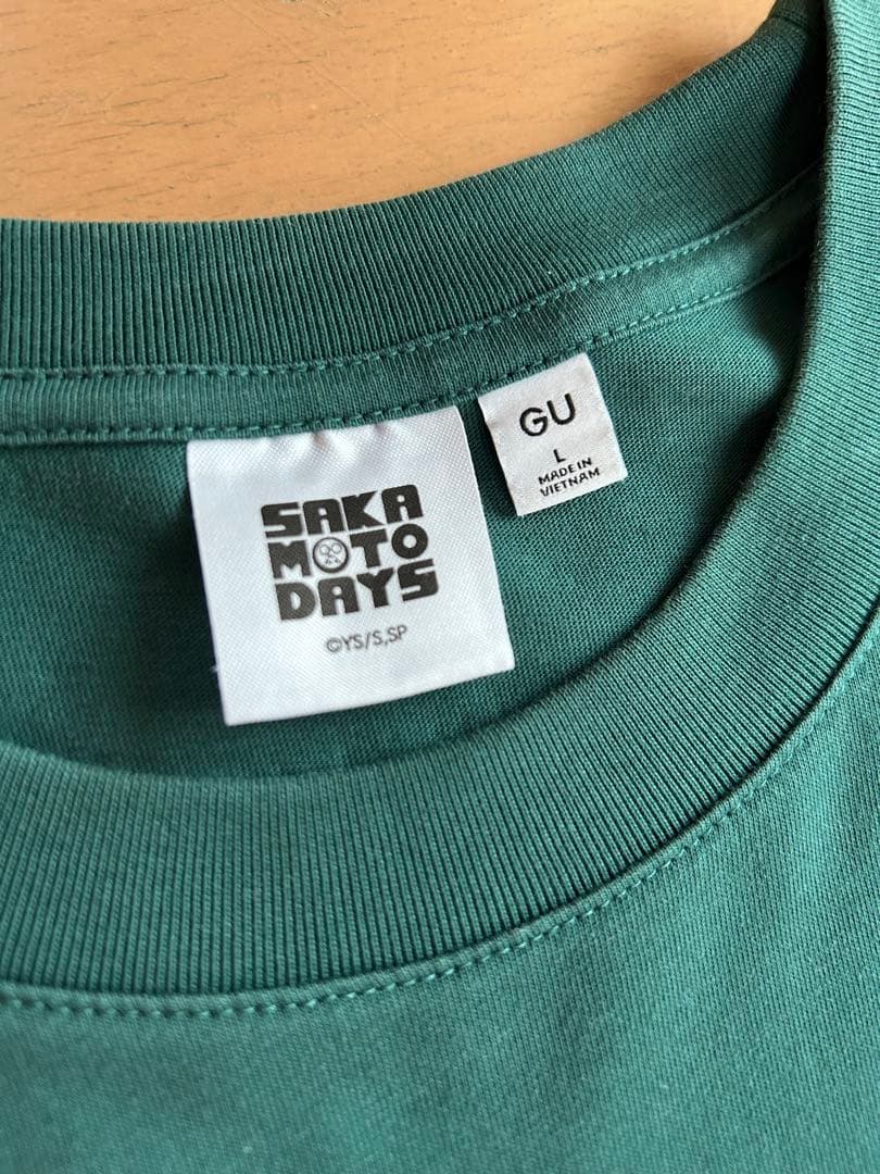 SAKAMOTO DAYS GU Tシャツ Lサイズ ⭐︎目黒蓮着用⭐︎