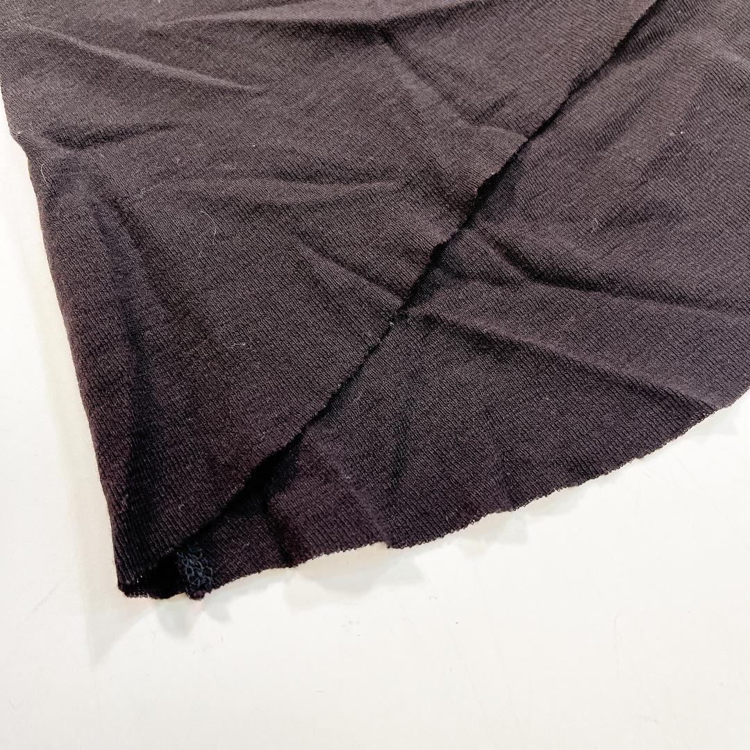 HELMUT LANG ニット ワンピース 黒 タイト ウール サイズP