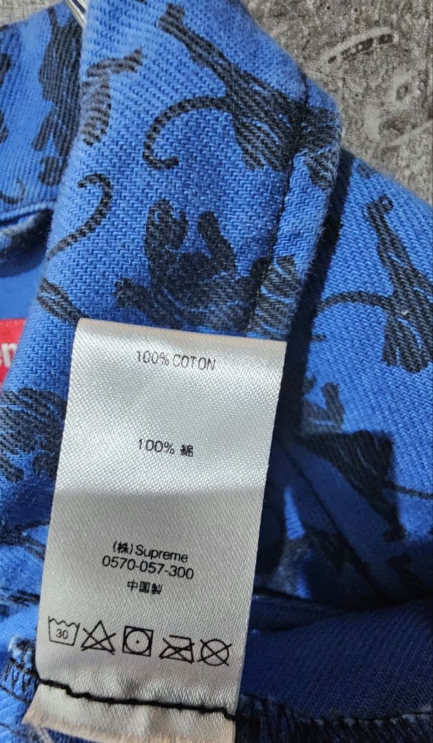 ✨極美品✨ Supreme Snap Front Twill Jacket ロゴ