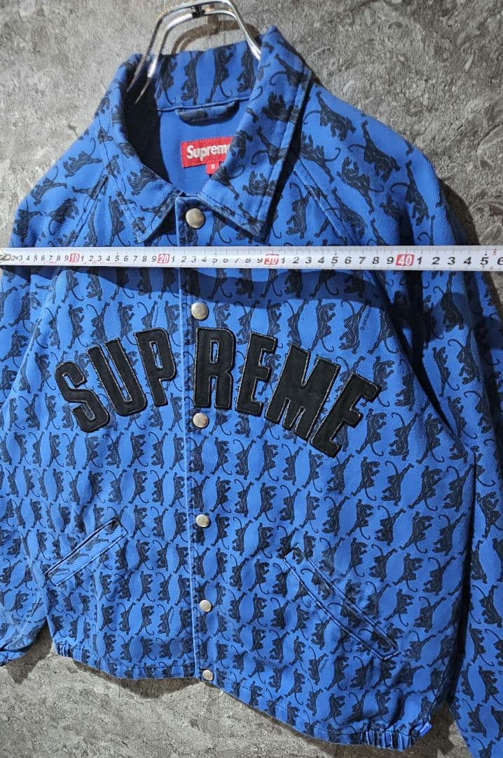 ✨極美品✨ Supreme Snap Front Twill Jacket ロゴ