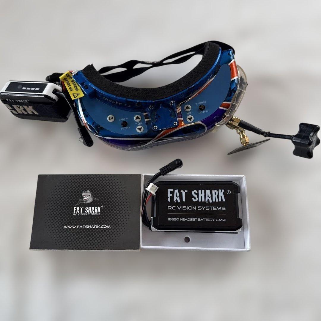 FPVゴーグル　FAT SHARK ファットシャーク　ジャンク品