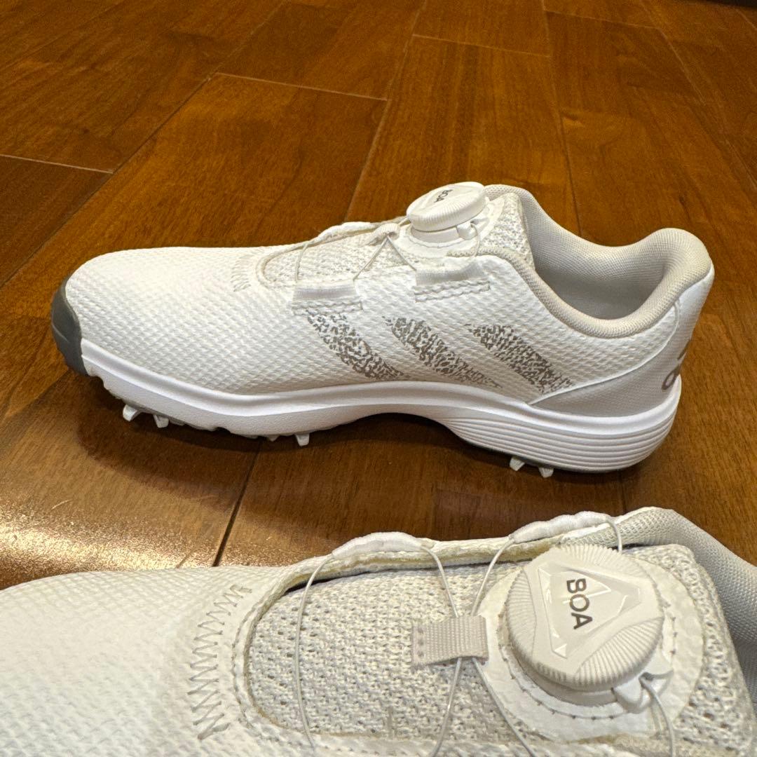 adidas ゴルフシューズ BOAシステム ホワイト