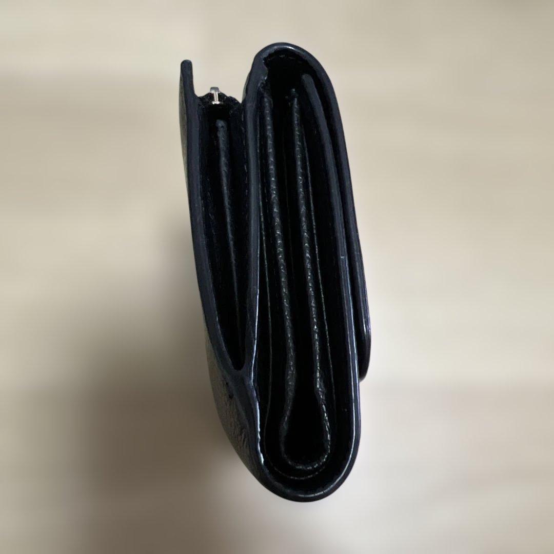 美品!!FURLA♥レザーかぶせ折り財布