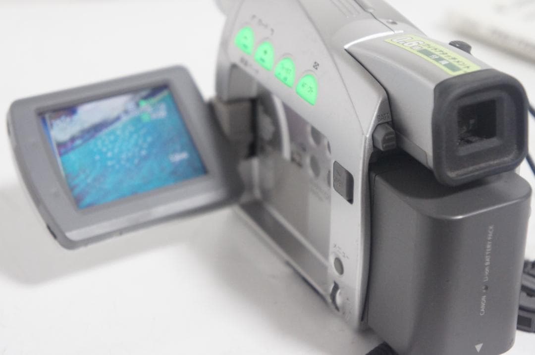 【動作品】Canon DM-FV400 MiniDv ビデオカメラ 1101