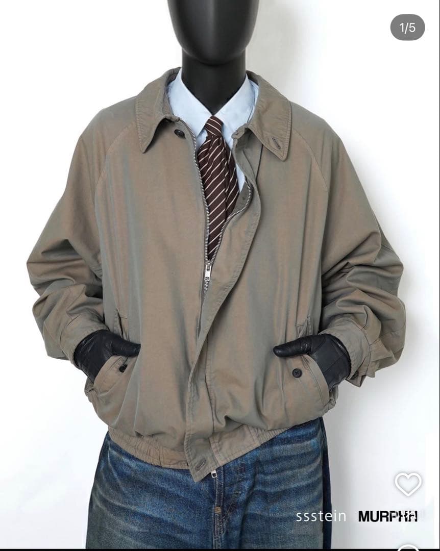 ssstein Vintage Harrington Zip JacketＳ