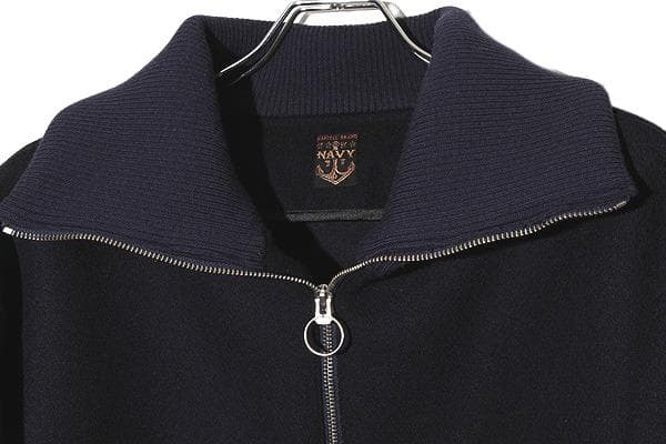 KAPITAL キャピタル フラノ ZIPビーコンブルゾン NAVY