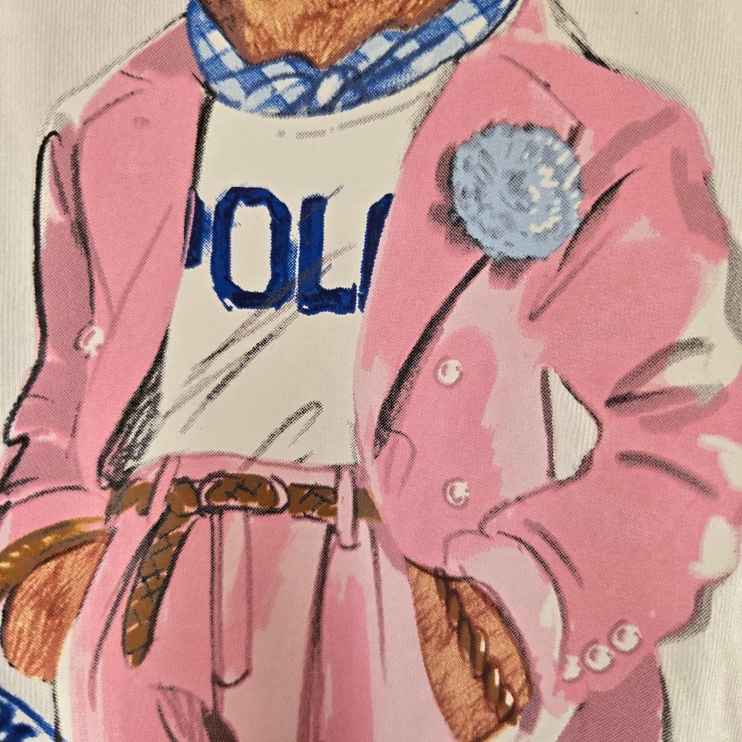 タグ付き　新品ラルフローレンケーブルカーデガン　usedポロベアTシャツ付き