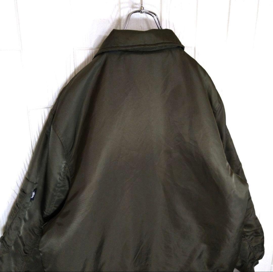 お値下げ　【STUSSY】中綿入り　ナイロン　フライトジャケット