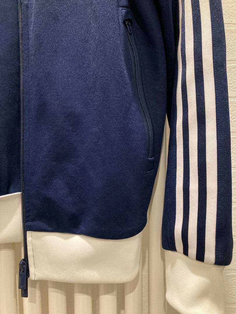 adidas BECKENBAUER クラシックス　ジャージ M ネイビー