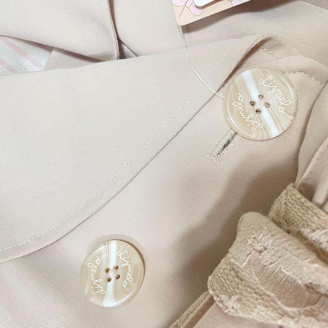 新品❣️LIZLISA ×マイメロ デイ　y2k ピンクベージュ トレンチコートM