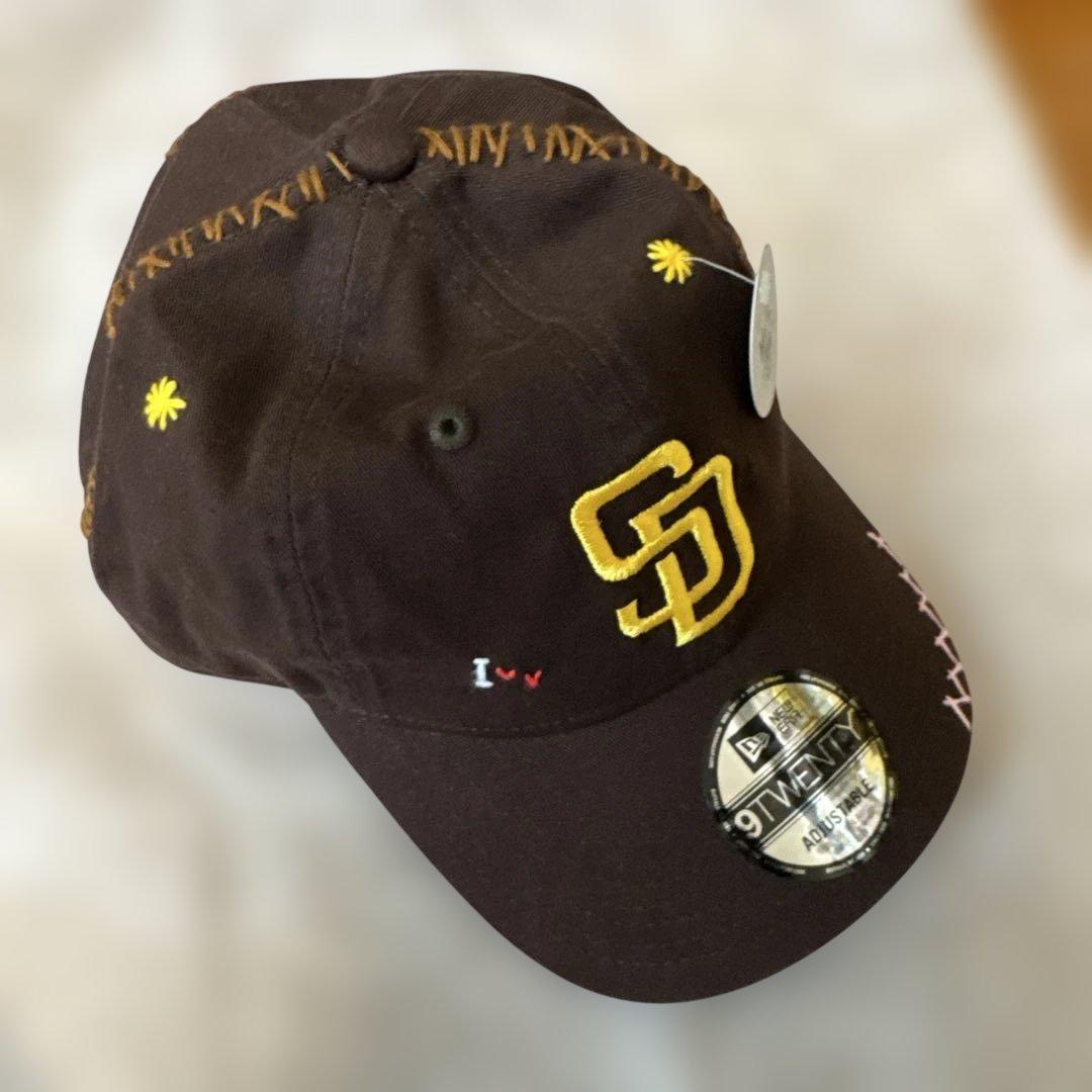 帽子 NEW ERA Sashiko Gals 9Twenty Padres