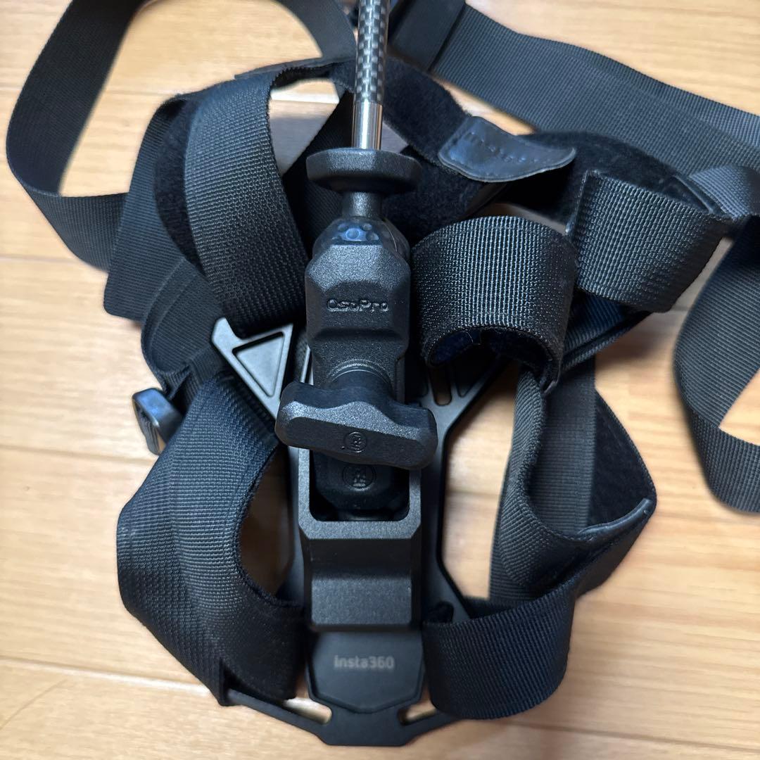 Insta360 360度カメラ用　三人称視点バックパックマウント