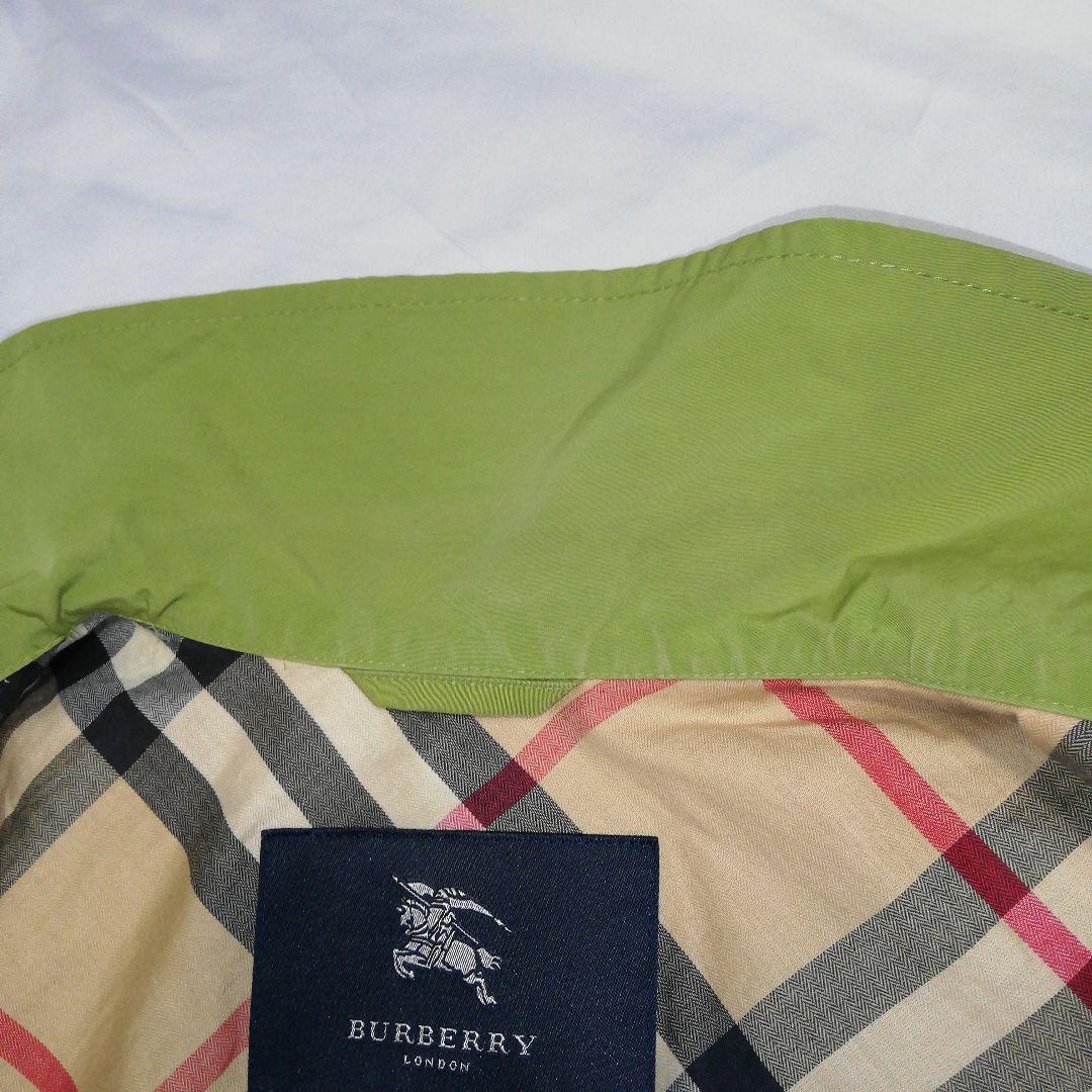 BURBERRY スプリングコート トレンチコート グリーン 緑色 バーバリー