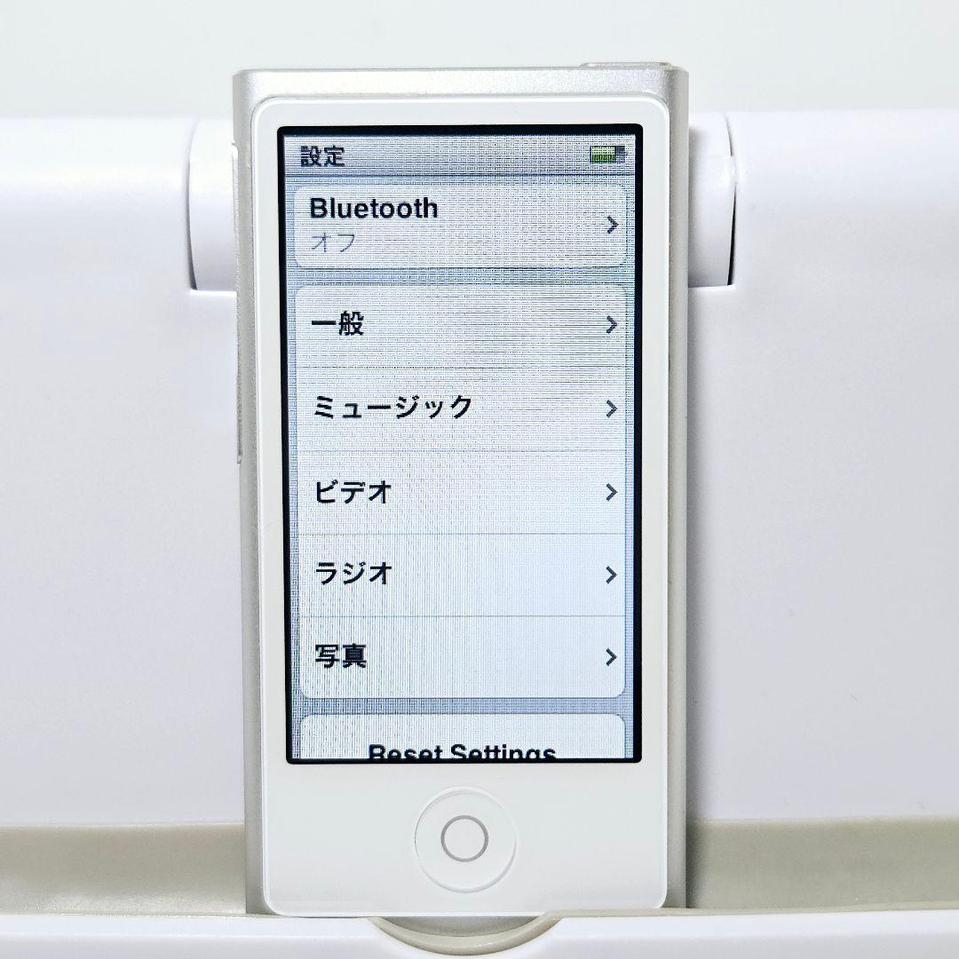 美品 画面黄ばみ無し iPod nano 第7世代 16GB A1446 本体
