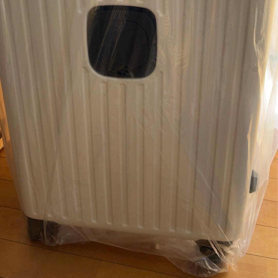 キャリーケース A多機能 片開き 拡張機能付きM (4-7日/65L)白