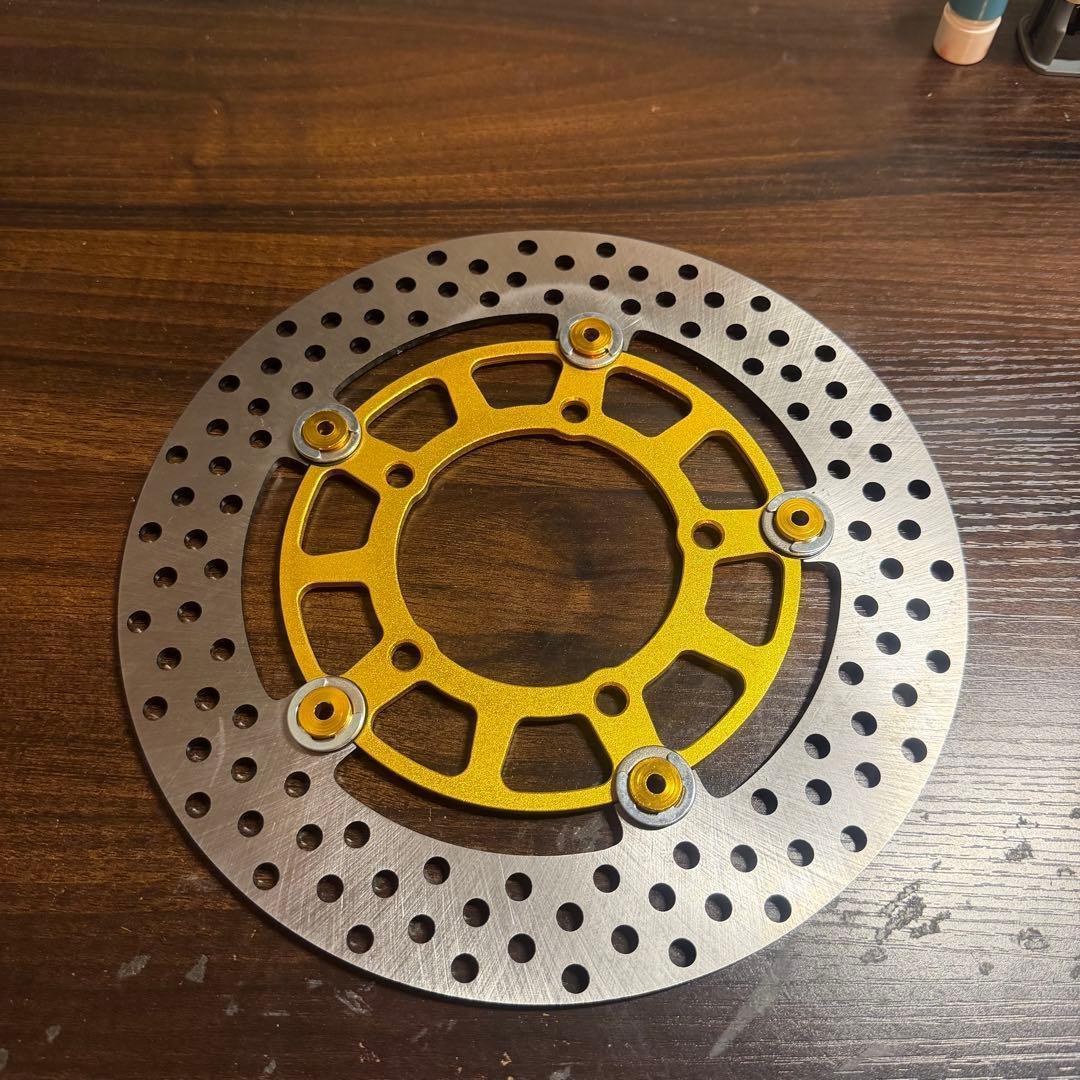 シグナスx Bw's125純正サイズ245mmディスクローター赤 レッド