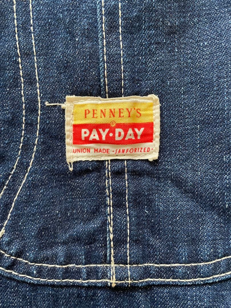 極上 50s 60s PAYDAY カバーオール ヴィンテージ ペイデイ 希少