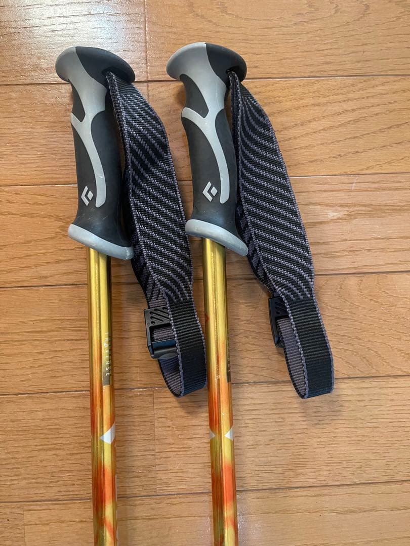  スキー用ポール ゴールド