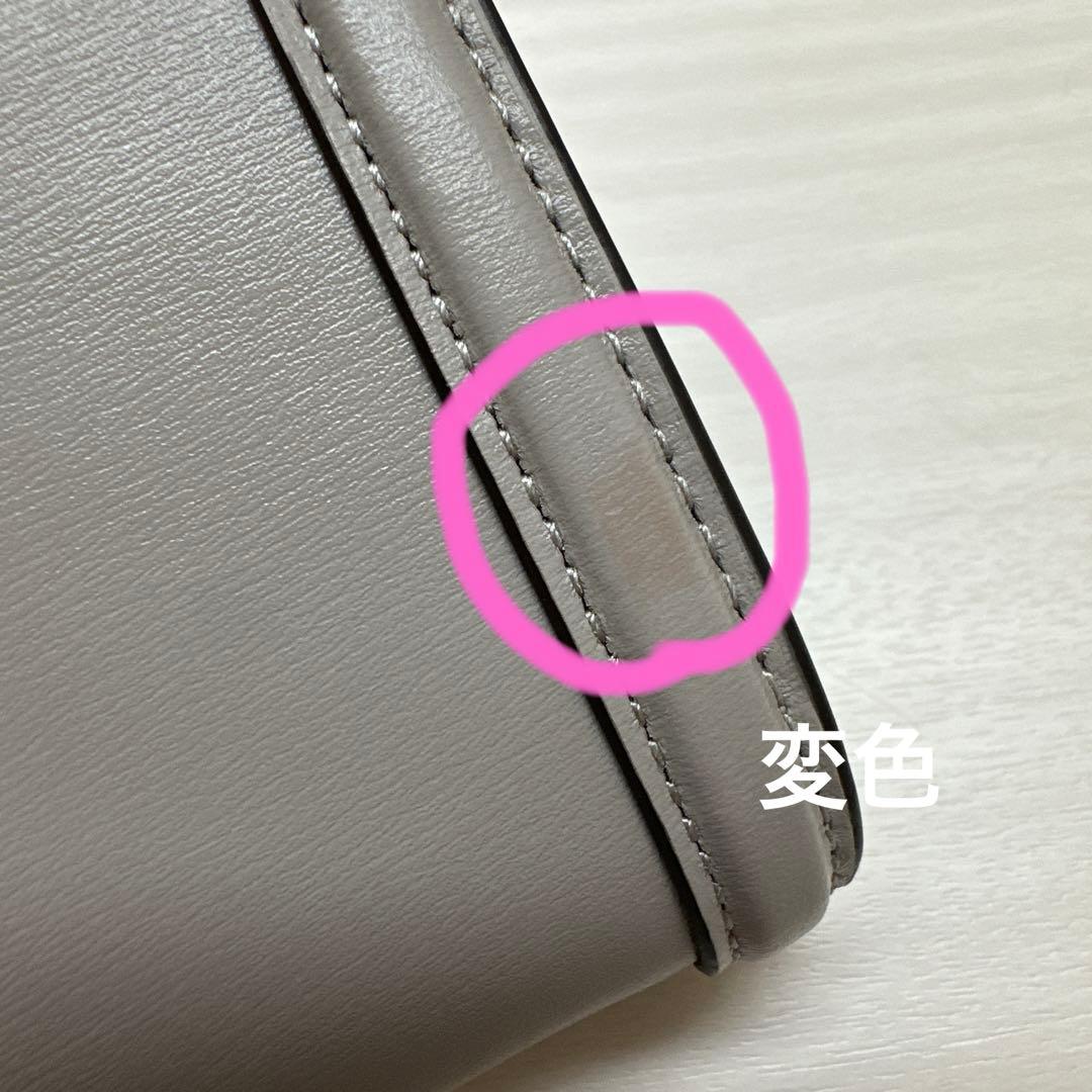 【未使用】COACH グレー 二つ折り財布