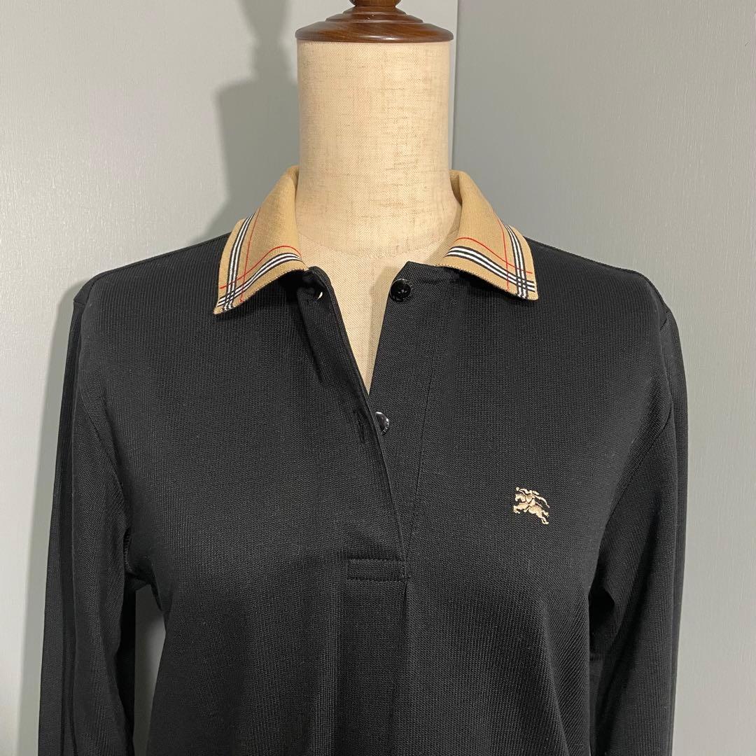 美品◆Burberry◆バーバリー◆レディースゴルフウエア◆ポロシャツ◆サイズM