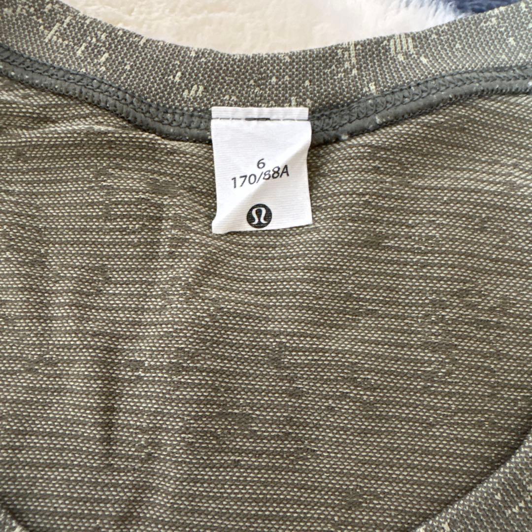 Lululemon 長袖ヨガウェア サイズ6 オリーブグリーン