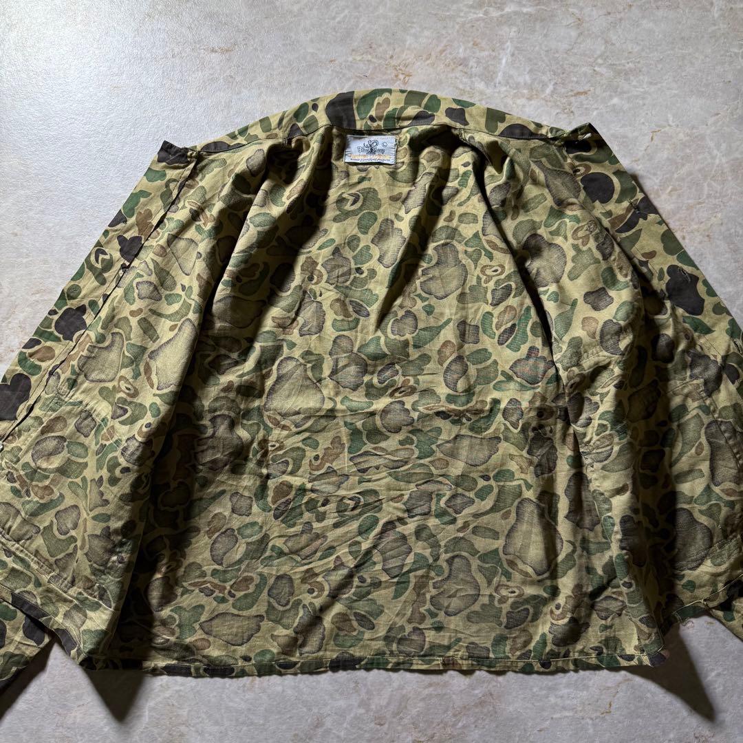 Black Sheep BRANDハンティングシャツジャケット短丈カモ柄USA製