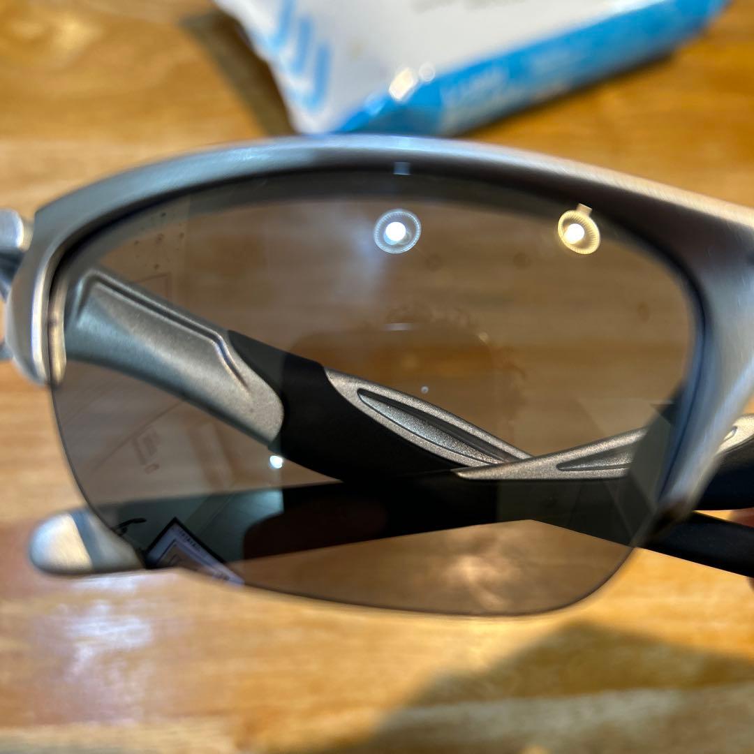 値下げ可能Oakley スポーツサングラス シルバー グレー