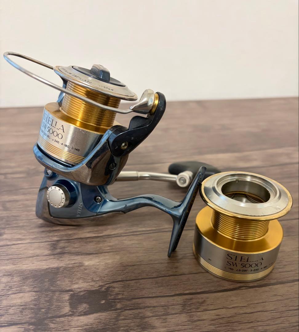 ジャンク品 シマノ リール 01ステラ SW 5000HG