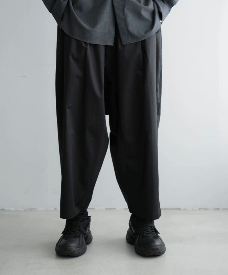 【CTHY】WIDE SAROUEL UNCLE PANTS