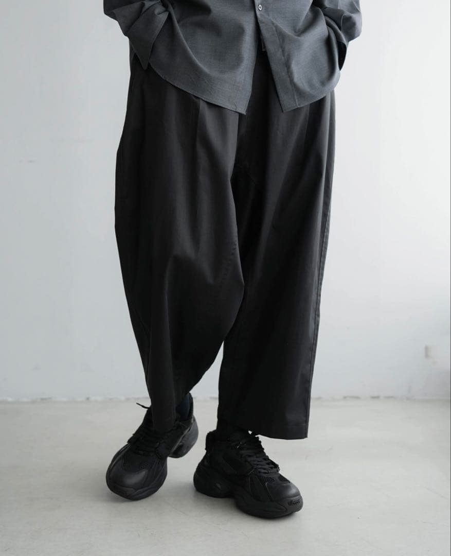 【CTHY】WIDE SAROUEL UNCLE PANTS