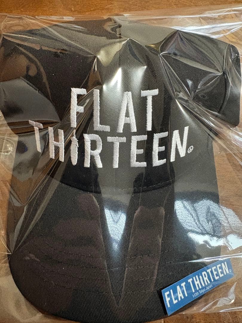 帽子 FLAT THIRTEEN 1st Logo Cap Souvenir cap