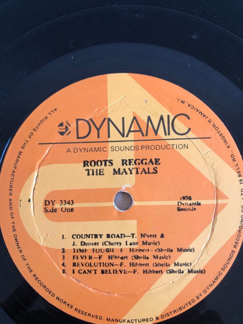 洋楽 ROOTS REGGAE Toots & the Maytals