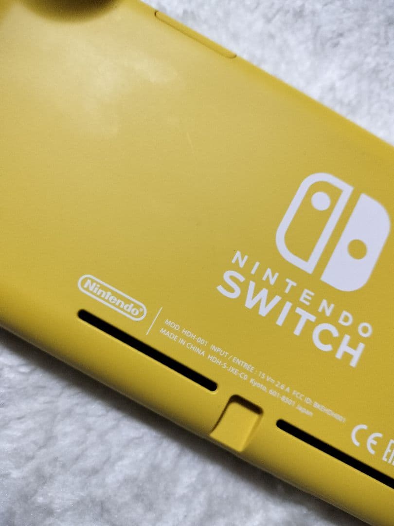 動作品NintendoSwitch Liteイエローアダプタ肉球スティック