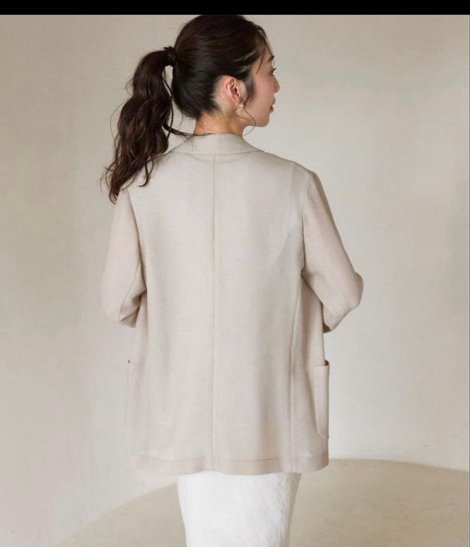 新品La boutique BonBon メッシュメタルボタンライトジャケット
