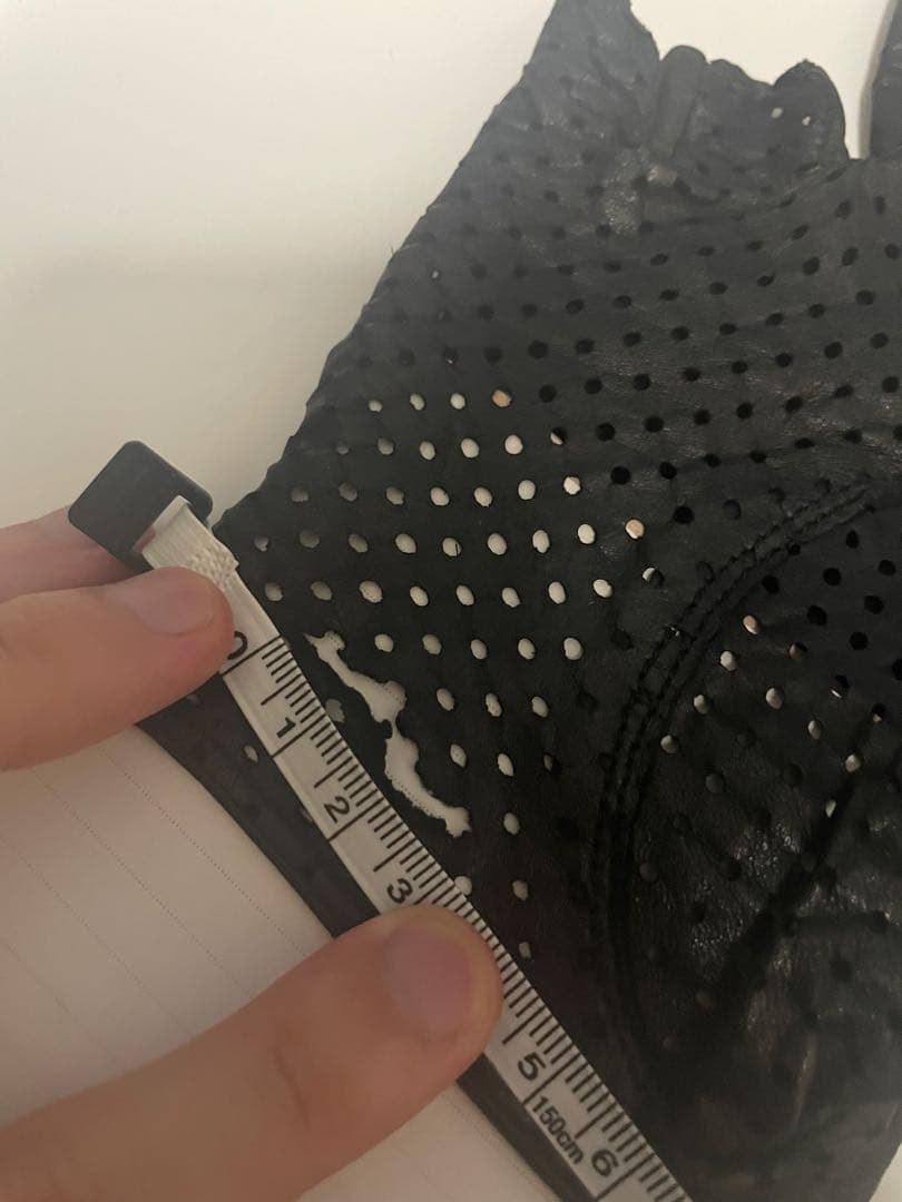 ナンバーナイン メッシュレザーグローブ