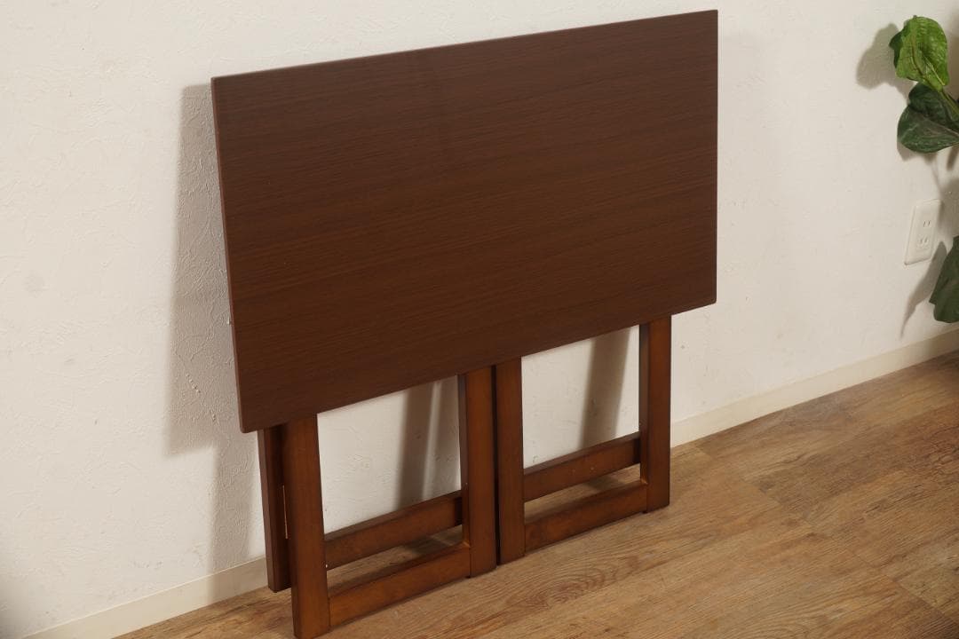 折りたたみテーブル　デスク 勉強机　パソコンデスク　H69ｃｍ