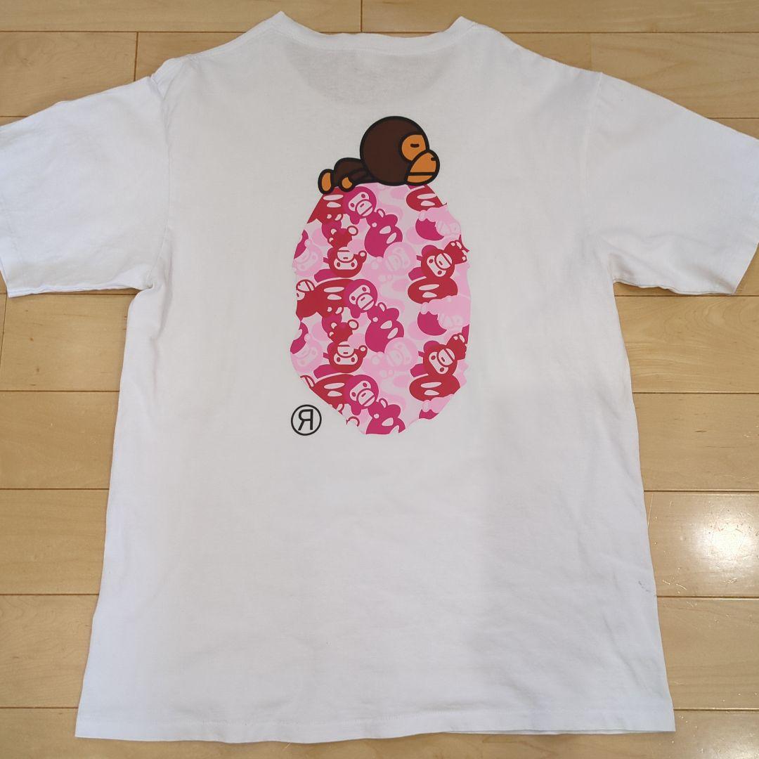 A BATHING APE BAPE BABY MILO tシャツ Ｌ