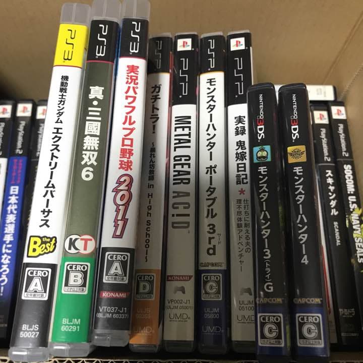 ジャンク品 PS PSP PS2 PS3 DS ソフト