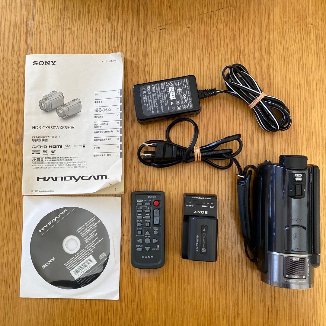 SONY ハンディカム　DVDライター　三脚