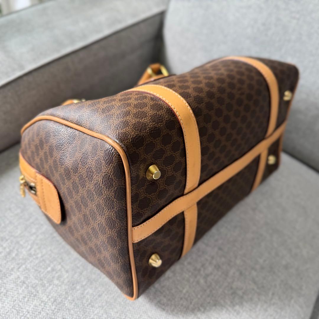 CELINE セリーヌ マカダム ボストンバッグ ハンドバッグ
