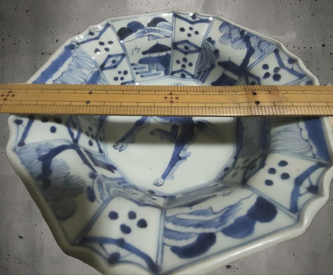 g*a様 古伊万里　菓子鉢　鉢　麒麟文様　古美術　骨董　時代物