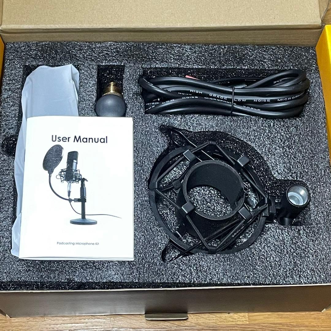 maono コンデンサーマイク 卓上 スタンド maono AU-A03T