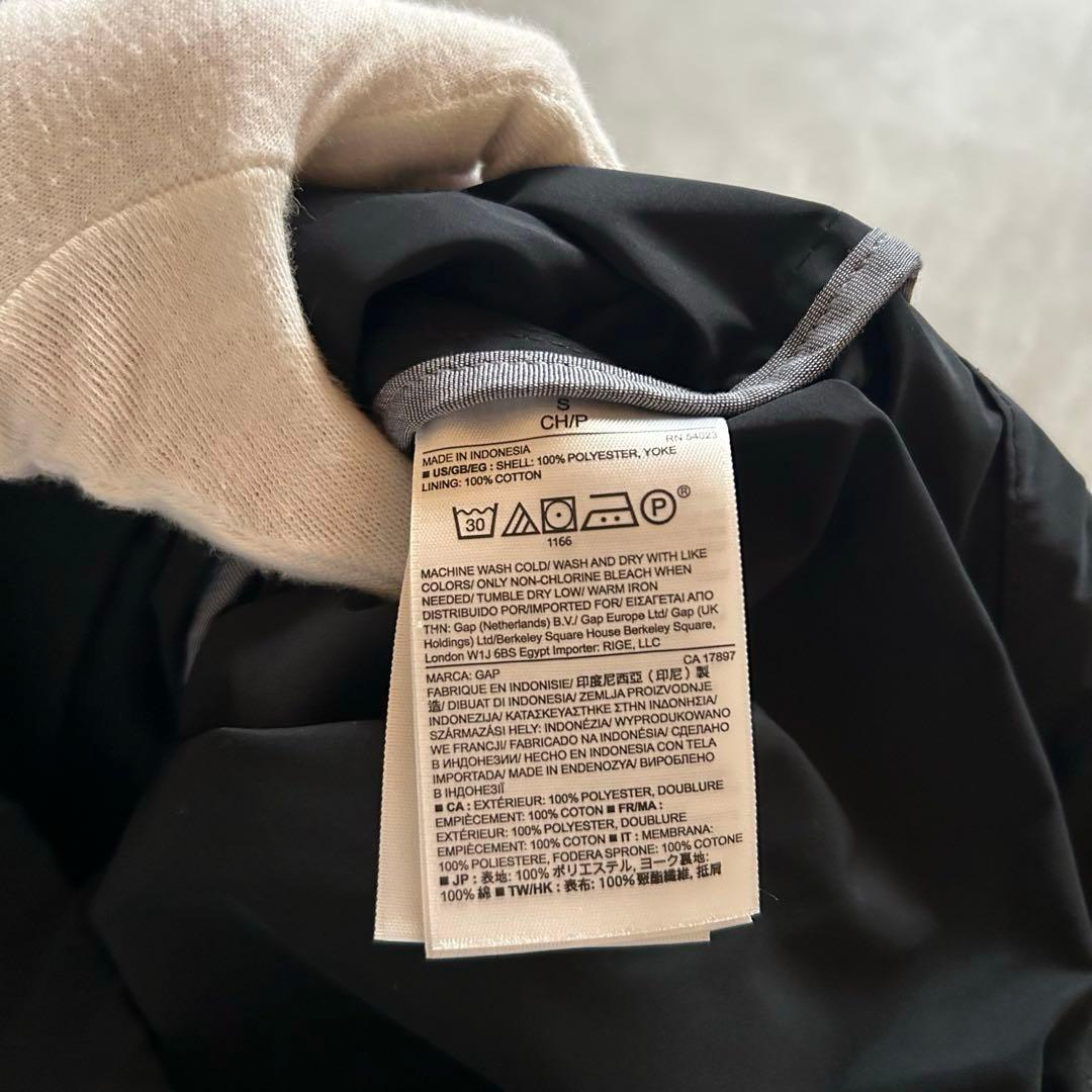 ジャケット・アウター archive gap grunge nylon jacket black
