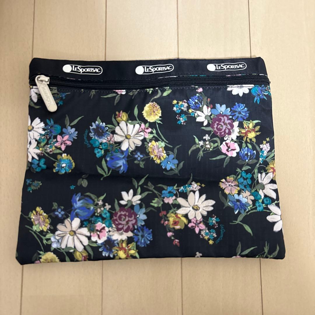 LeSportsac 花柄 ボストンバッグ 大
