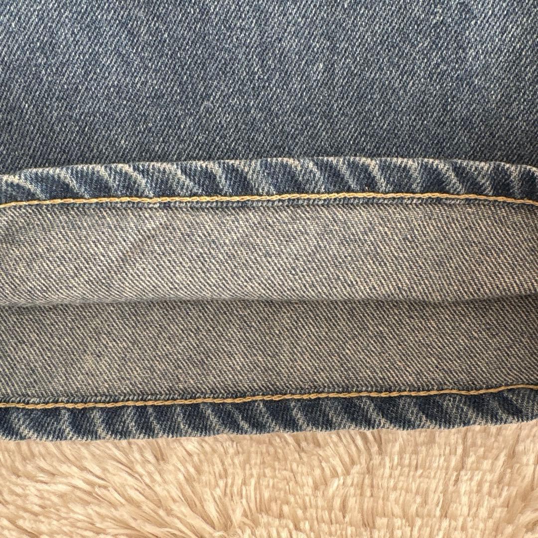 美品✨FRAMeWORK ルーズストレートデニムパンツ 2024年製　34