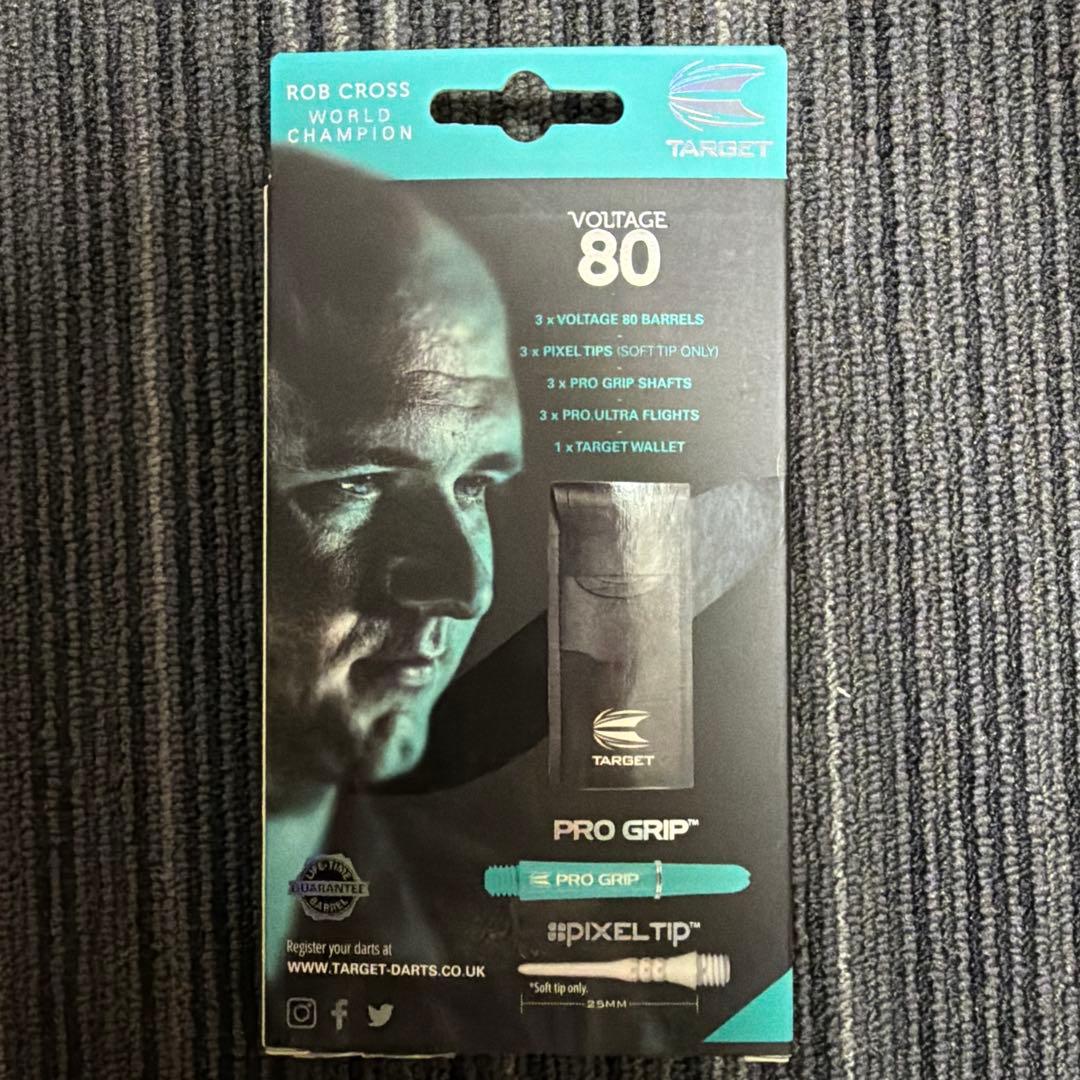 ★TARGET Rob Cross Voltage 80 ダーツセット