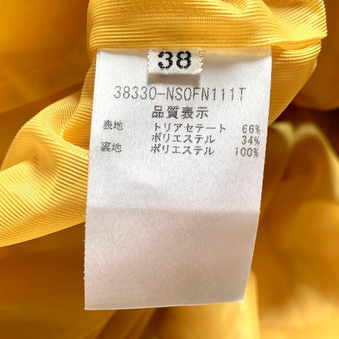 美品✨希少色 フォクシー モダンエンパイア ドレス ワンピース ティアード