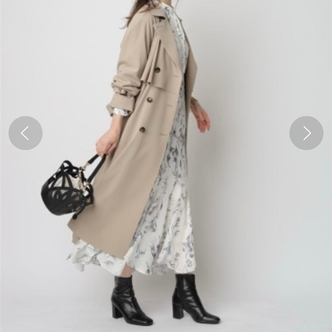 美品✨ Apuweiser-riche ケープライクトレンチコート 最終値下げ
